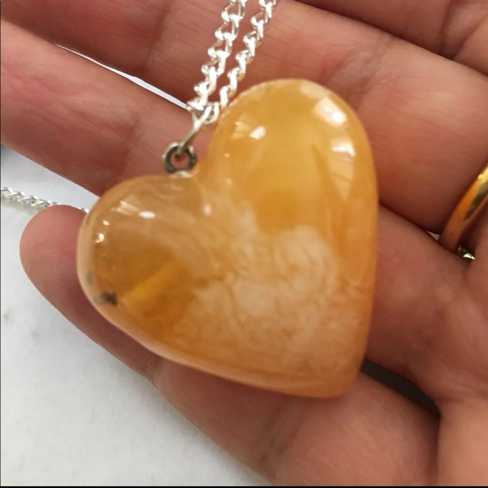 Baltic Butterscotch Amber Pendant - Picture 4 of 9